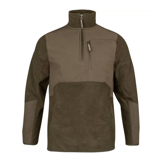 Dark Olive - Front - Jack Pyke Mens Rannock Fleece Top
