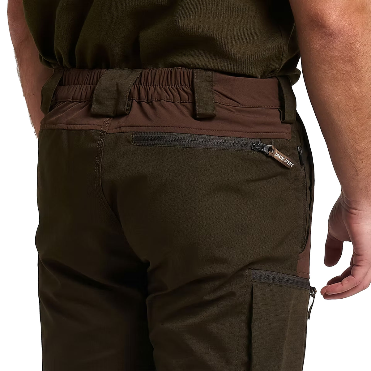 Green - Lifestyle - Jack Pyke Mens Technical Hybrid Trousers