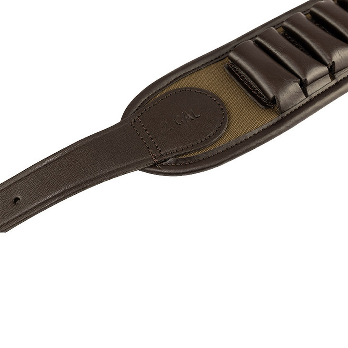 Green - Lifestyle - Jack Pyke Plain Cotton Canvas Heavy Duty Cartridge Belt