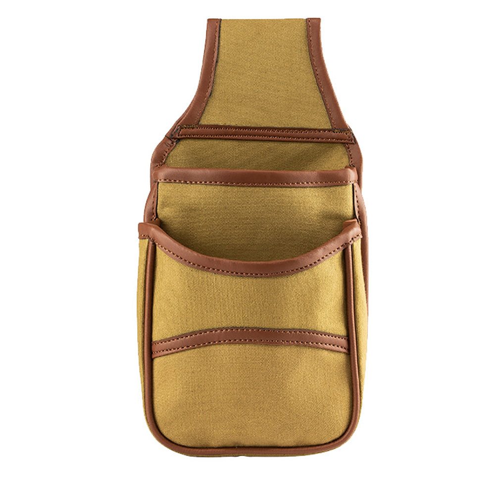 Fawn - Side - Jack Pyke Plain Cotton Canvas Cartridge Pouch