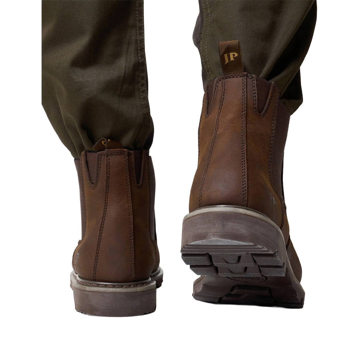 Brown - Lifestyle - Jack Pyke Mens Leather Safety Dealer Boots