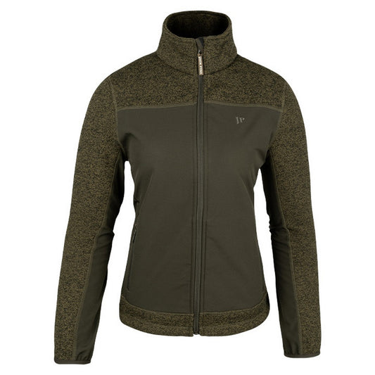 Green - Front - Jack Pyke Womens-Ladies Hybrid Jacket
