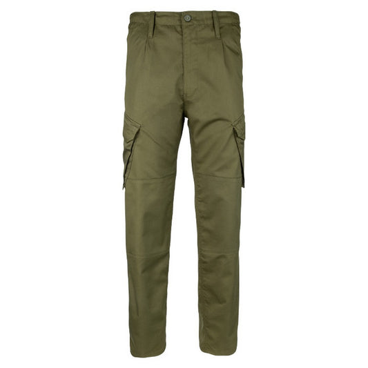 Green - Front - Viper Mens Camo Cargo Trousers