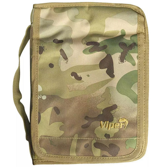 Green - Front - Viper Camo A5 Notebook Holder