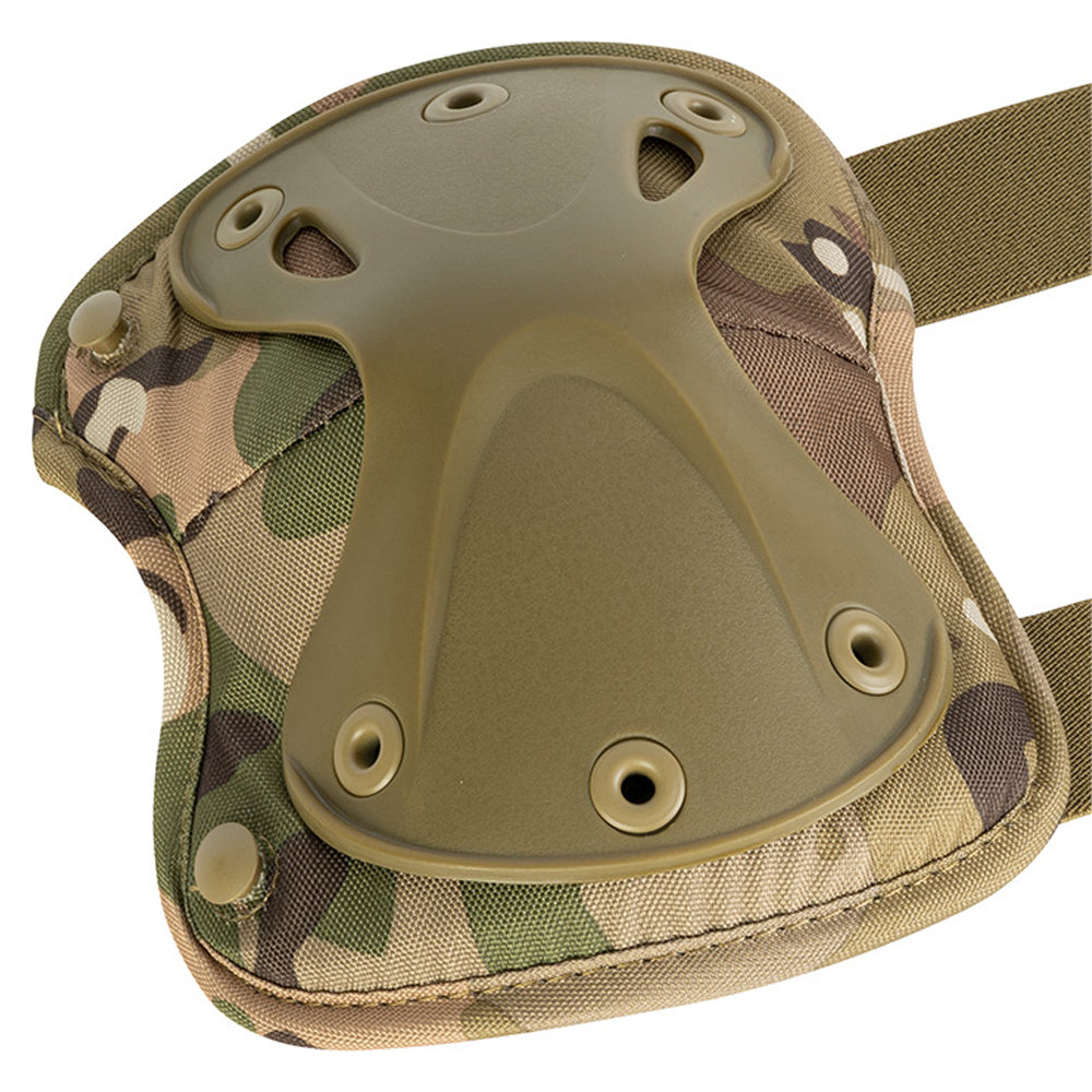 Camo Green - Close up - Viper Tactical Hardshell Camo Knee Pads