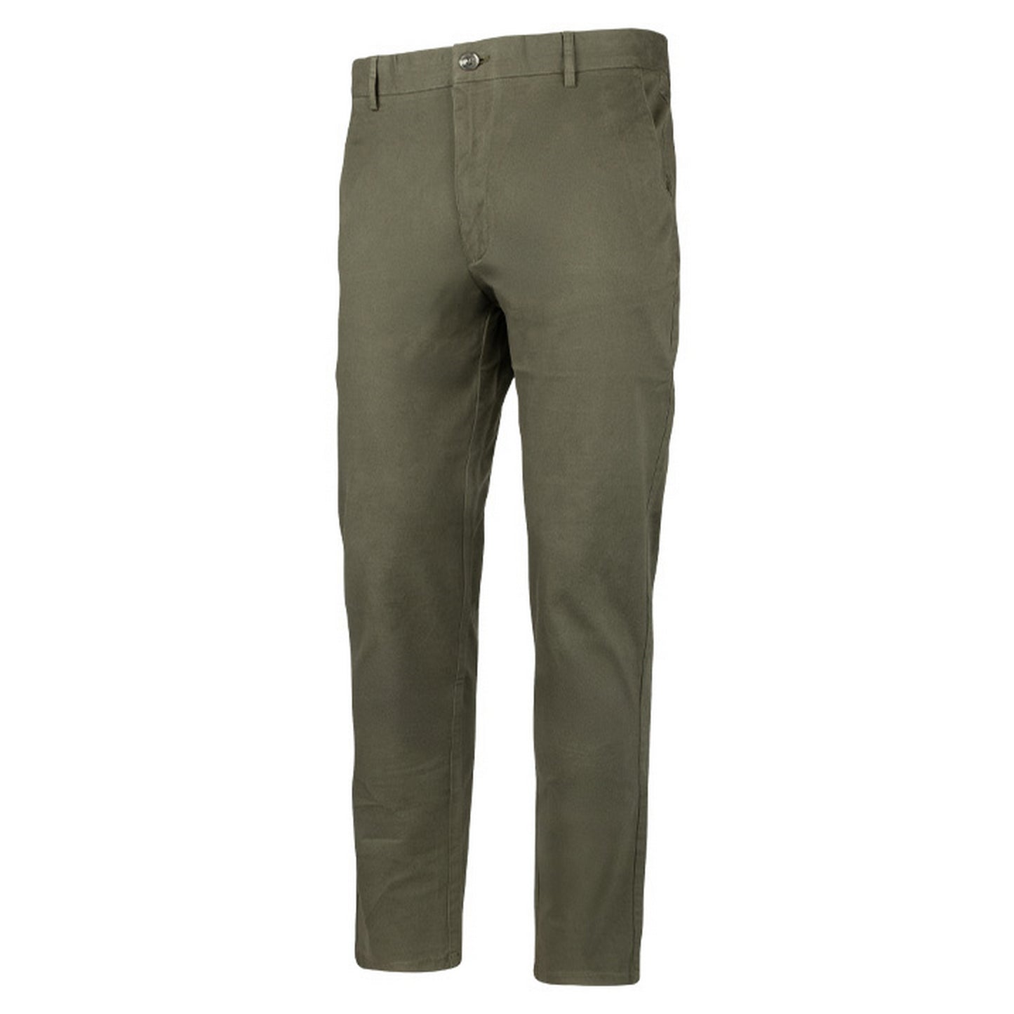 Khaki Green - Lifestyle - Jack Pyke Mens Chino Plain Trousers