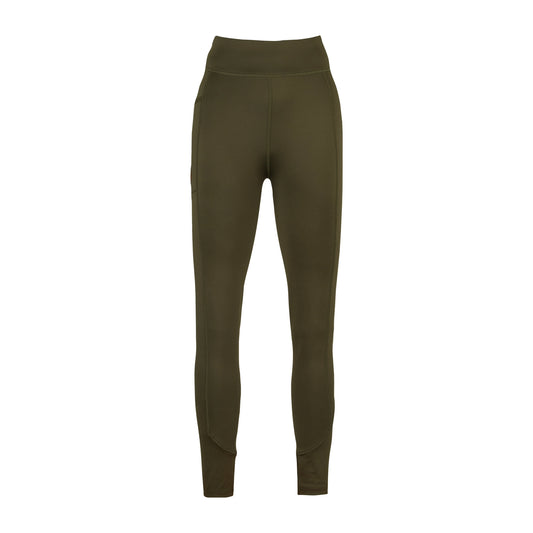 Brown - Front - Jack Pyke Womens-Ladies Utility Leggings