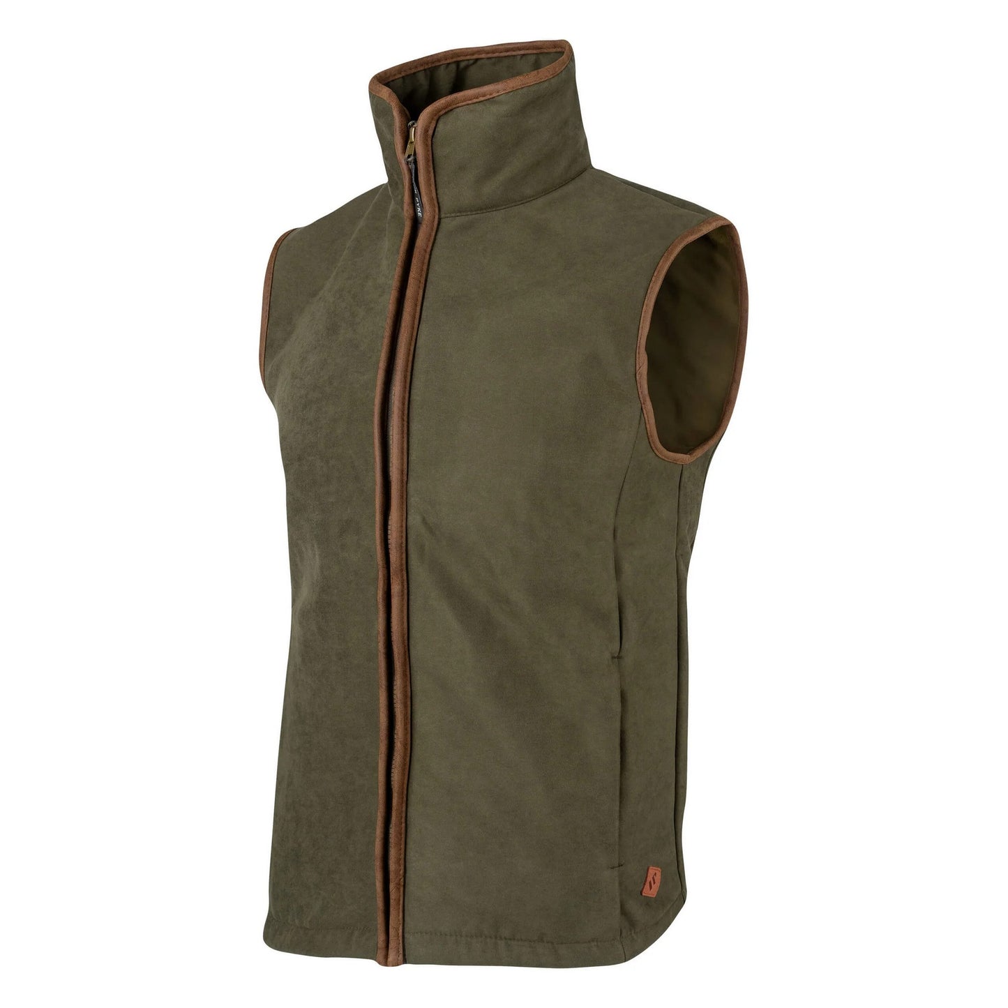 Dark Olive - Lifestyle - Jack Pyke Mens Moleskin Technical Gilet