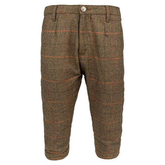 Brown - Front - Jack Pyke Mens Breeks Tweed Waterproof Breeches