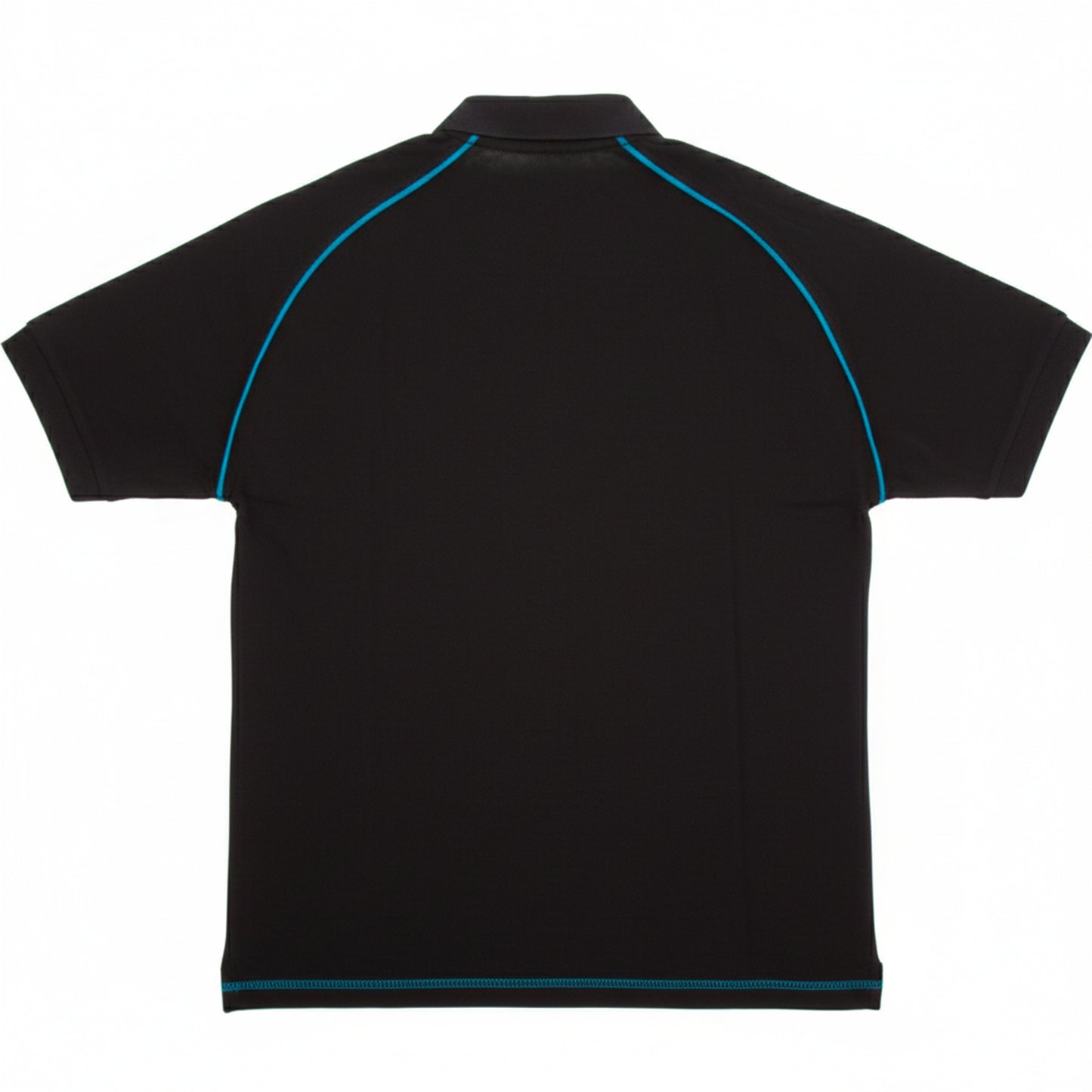 Black - Back - Makita Mens Logo Polo Shirt