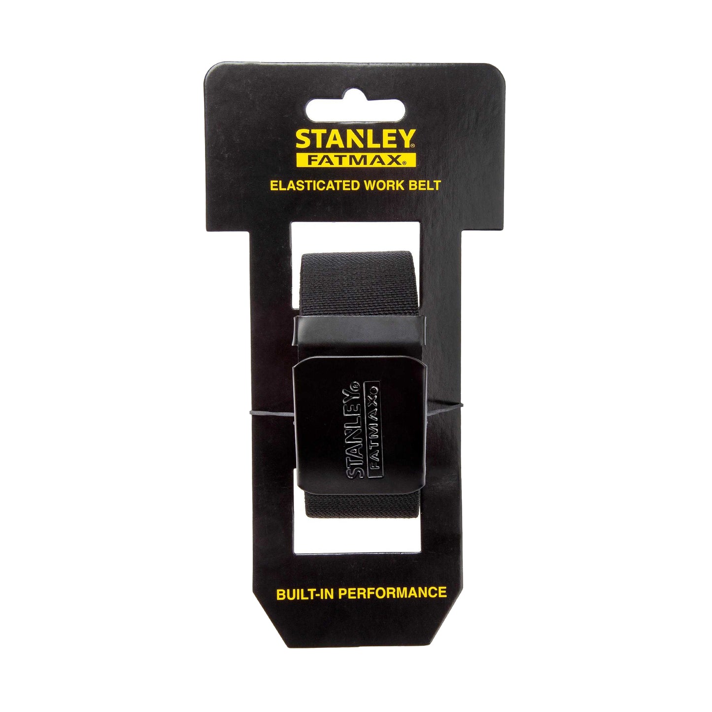 Black - Back - Stanley FatMax Elasticated Work Belt