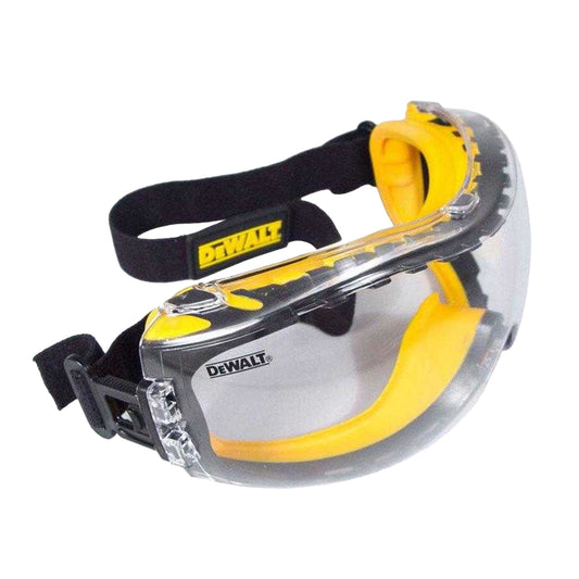 Yellow-Black - Front - Dewalt Safety Goggles