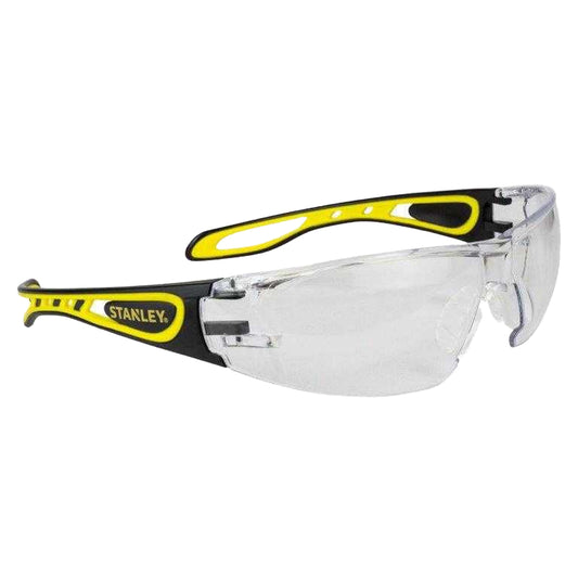 Black - Front - Stanley Wrap Safety Glasses