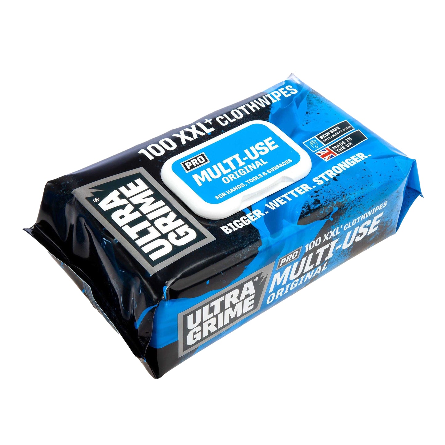 White - Back - UltraGrime Pro Cleaning Wipes (Pack Of 6)