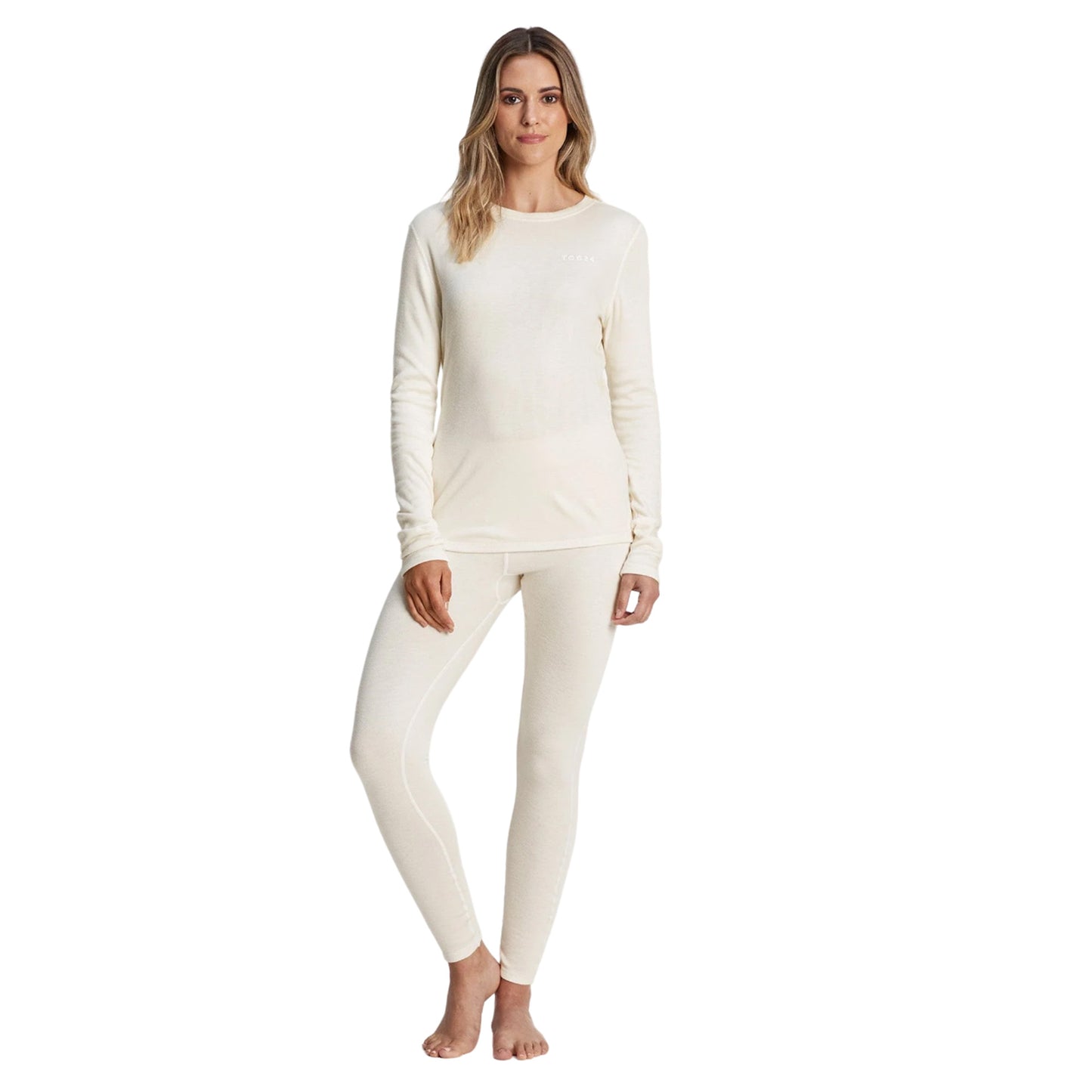 Off White - Lifestyle - TOG24 Womens-Ladies Meru Crew Neck Thermal Top