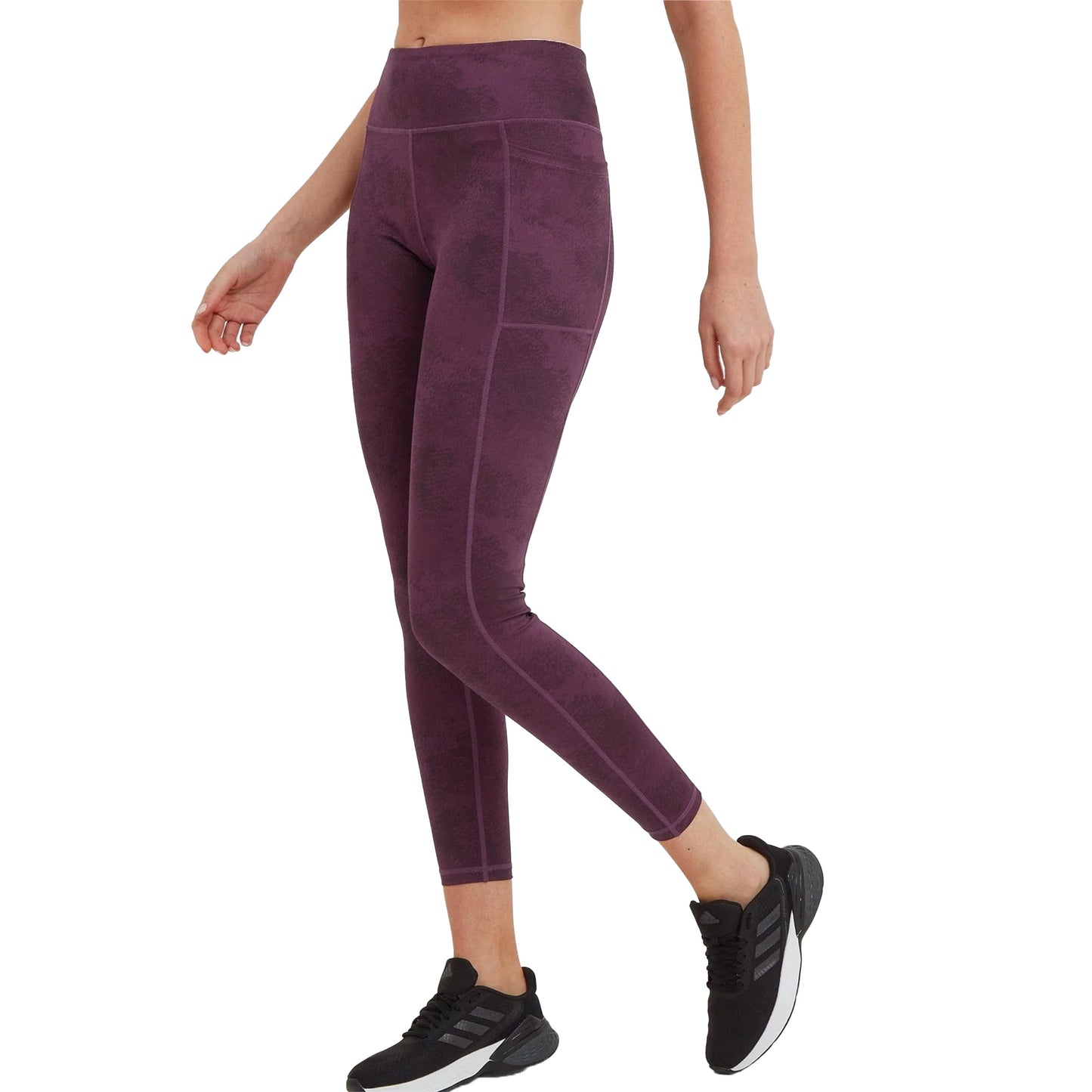 Dark Purple - Side - TOG24 Womens-Ladies Ellyre Leggings