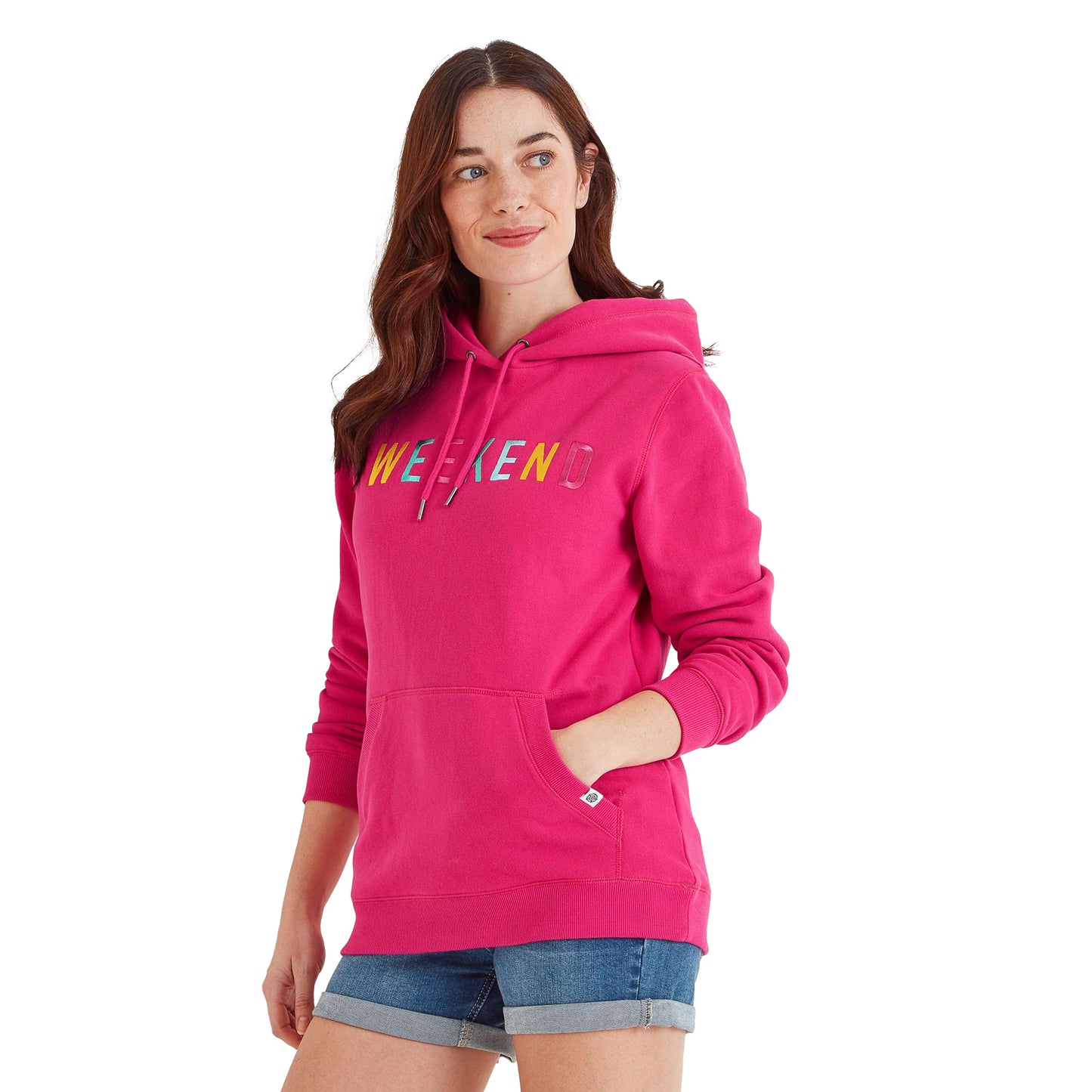 Hibiscus Pink - Side - TOG24 Womens-Ladies Mariah Hoodie
