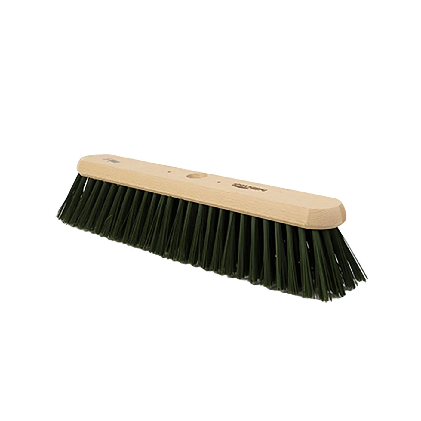 Green - Front - Hillbrush Industrial PVC Platform Broom Head
