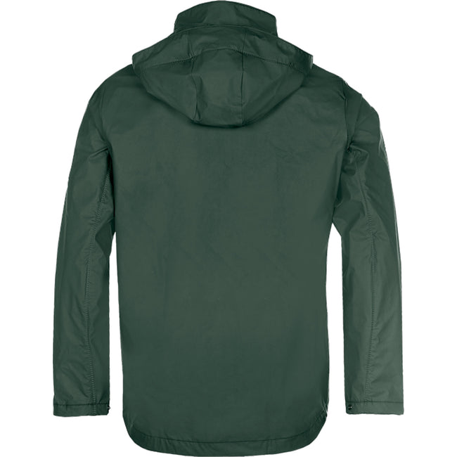 Khaki Green - Back - Flexothane Unisex Adult Classic Ascot Waterproof Jacket