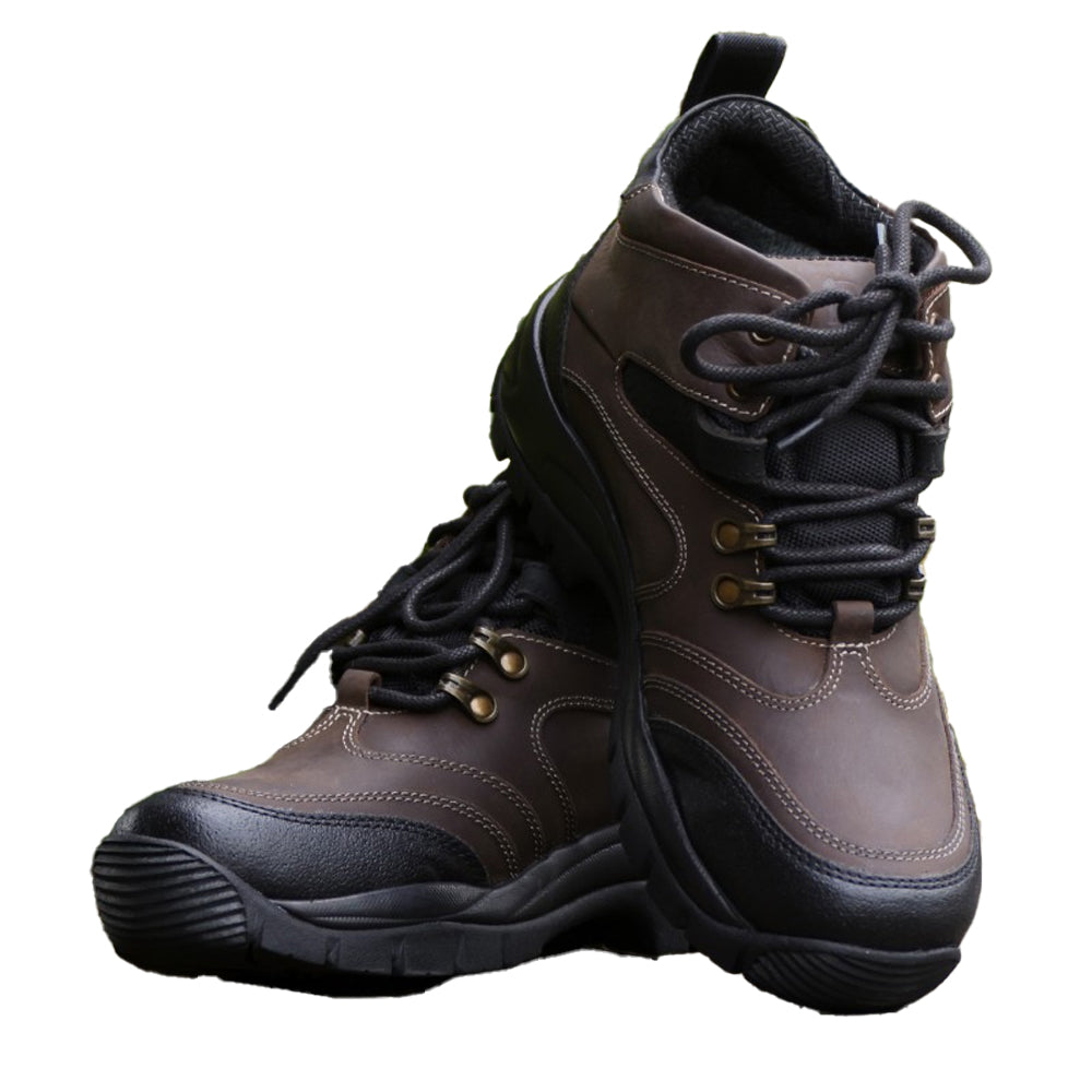 Brown - Lifestyle - Brogini Unisex Adult Montiere Oiled Leather Heavy Duty Yard Boots