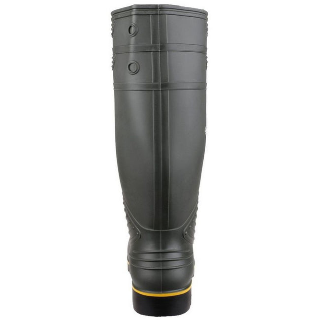 Green - Side - Dunlop Mens Acifort Heavy Duty Wellies