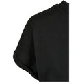 Black - Lifestyle - Urban Classics Womens-Ladies Organic Cotton Cut-On T-Shirt Dress