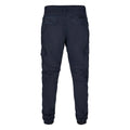 Navy - Back - Urban Classics Mens Plain Cargo Trousers