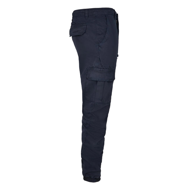 Navy - Lifestyle - Urban Classics Mens Plain Cargo Trousers