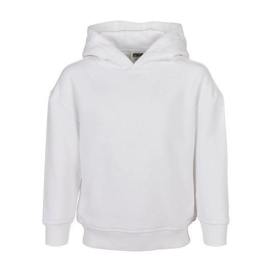 White - Front - Urban Classics Girls Organic Hoodie