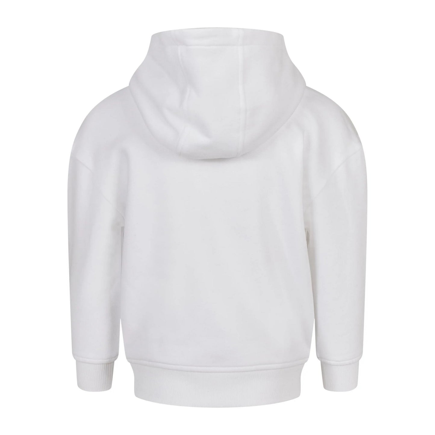 White - Back - Urban Classics Girls Organic Hoodie
