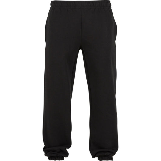 Black - Front - Urban Classics Mens Basic Loose Sweatpants