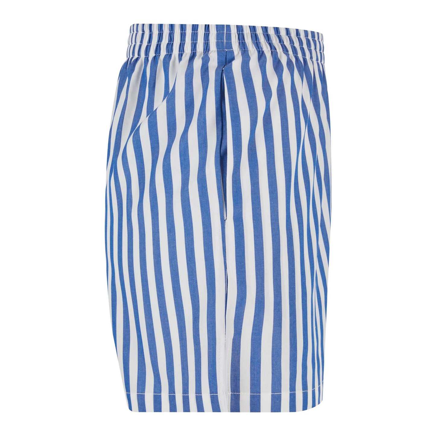 White-Blue - Lifestyle - Urban Classics Womens-Ladies Striped Shorts
