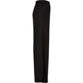 Black - Lifestyle - Urban Classics Womens-Ladies Viscose Wide Leg Loose Trousers
