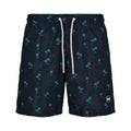 Island Green - Front - Urban Classics Mens Patterned Swim Shorts
