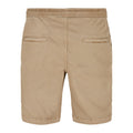 Union Beige - Back - Urban Classics Mens Twill Stretch Sweat Shorts
