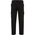 Black - Back - Urban Classics Boys Straight Leg Cargo Trousers