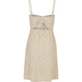 Soft Seagrass - Back - Urban Classics Womens-Ladies Lace Dress