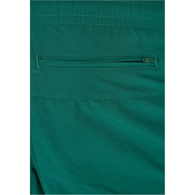 Green - Side - Urban Classics Mens Block Swim Shorts