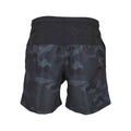 Black-Dark Camo - Back - Urban Classics Mens Block Swim Shorts