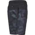 Black-Dark Camo - Side - Urban Classics Mens Block Swim Shorts