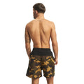Black-Dark Camo - Pack Shot - Urban Classics Mens Block Swim Shorts
