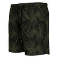 Olive - Lifestyle - Urban Classics Mens Palm Swim Shorts