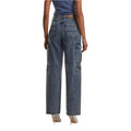 Dirty Washed - Back - Urban Classics Womens-Ladies Utility Denim Loose Trousers
