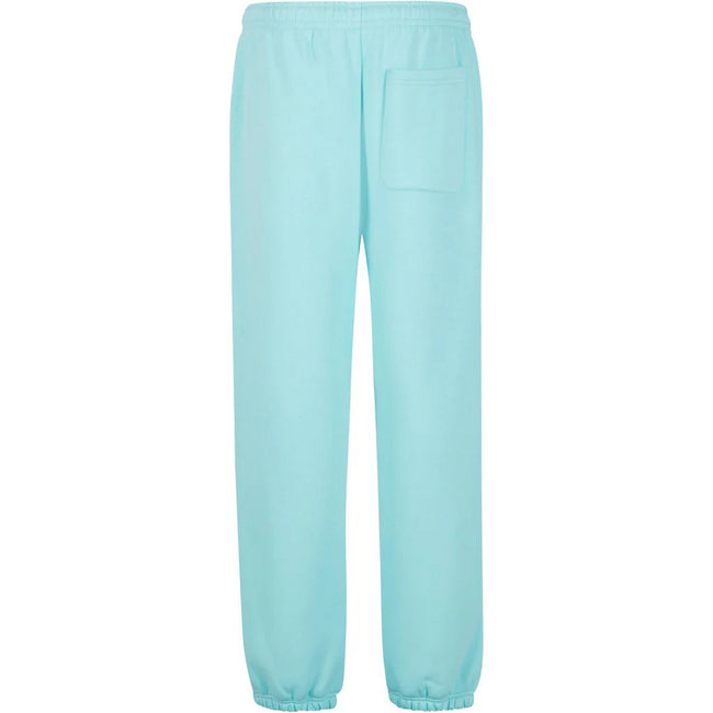 Beryl Blue - Back - Urban Classics Mens Fluffy Plain Jogging Bottoms