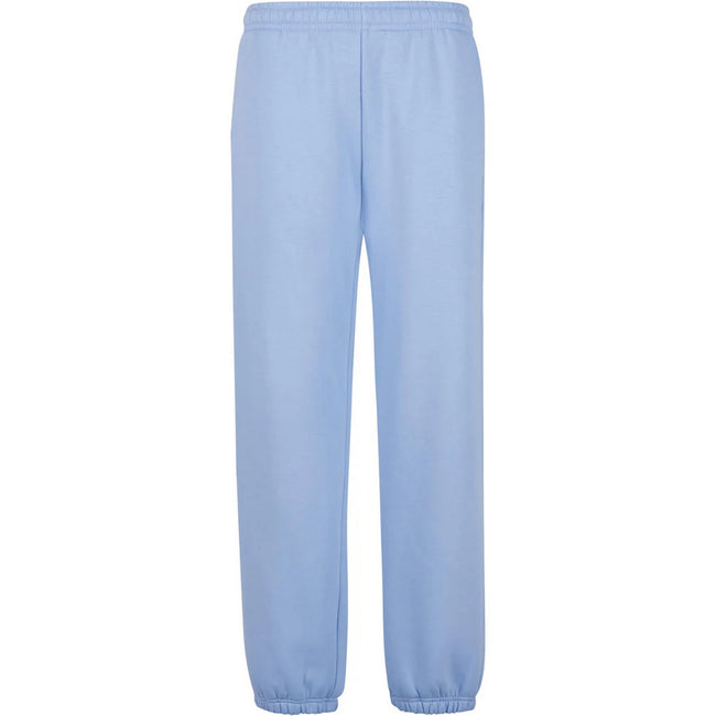 Powder Blue - Front - Urban Classics Mens Fluffy Plain Jogging Bottoms