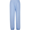 Powder Blue - Back - Urban Classics Mens Fluffy Plain Jogging Bottoms