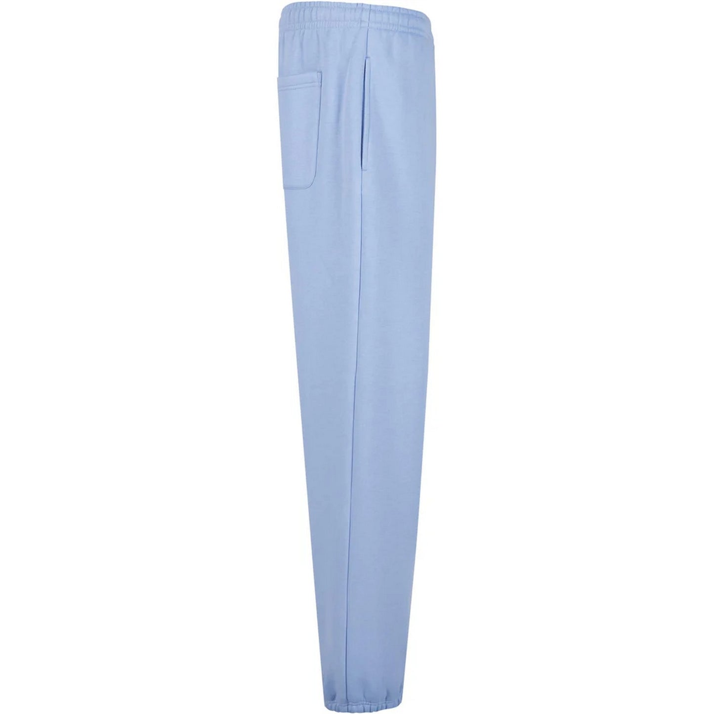 Powder Blue - Side - Urban Classics Mens Fluffy Plain Jogging Bottoms