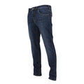 Dark Blue - Pack Shot - Urban Classics Mens Denim Stretch Jeans