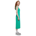 Fern Green - Side - Urban Classics Womens-Ladies Ribbed Dress