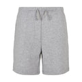 Grey - Front - Urban Classics Boys Basic Sweat Shorts
